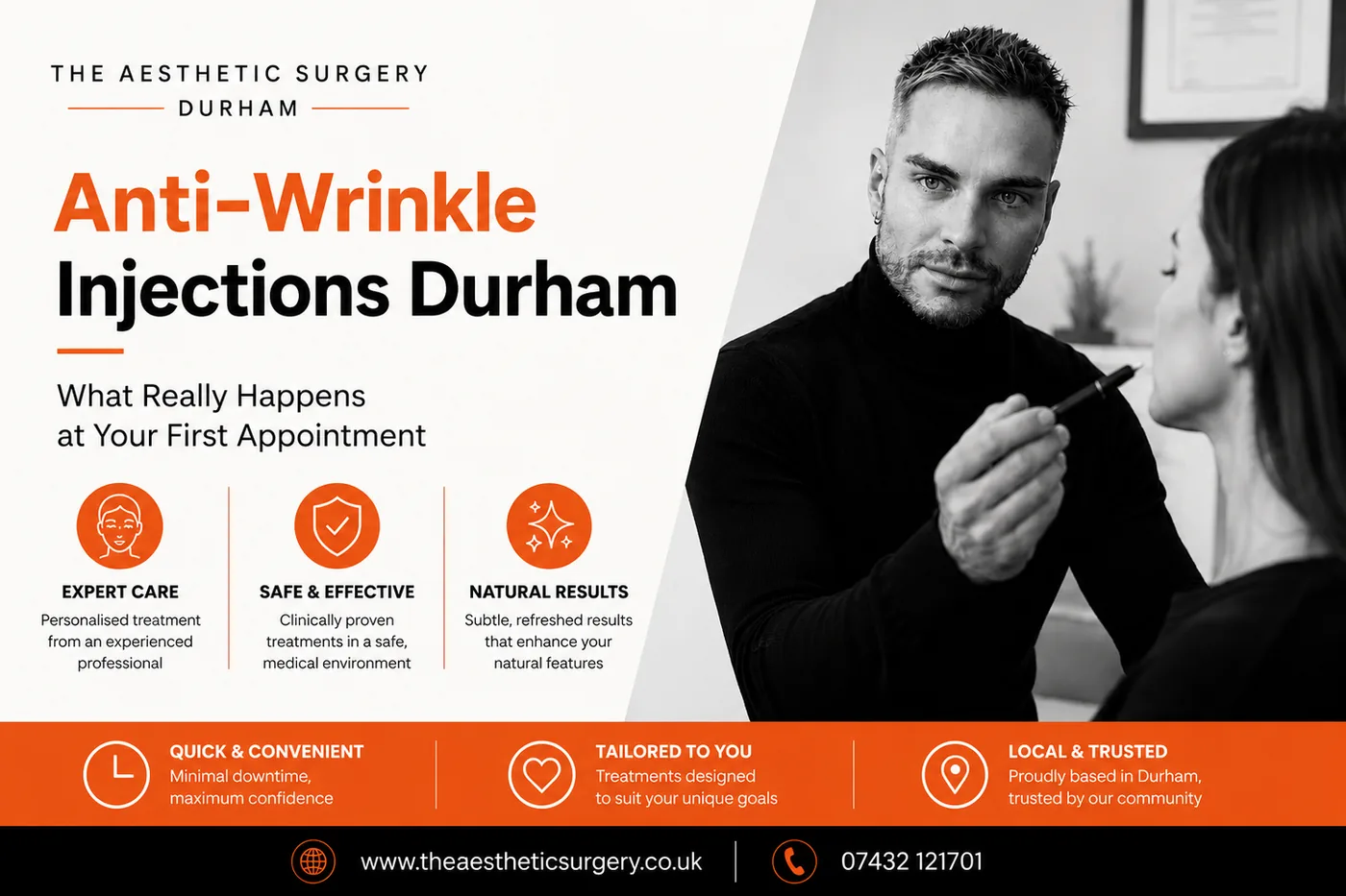 Anti-Wrinkle Injections Durham | Your First Appointment